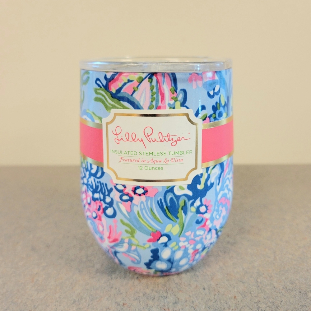 Lilly Pulitzer 10oz Travel Tumbler